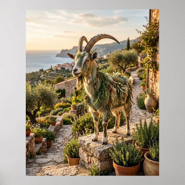 Poster Rosemary Goat Terrace Glow (Frente)