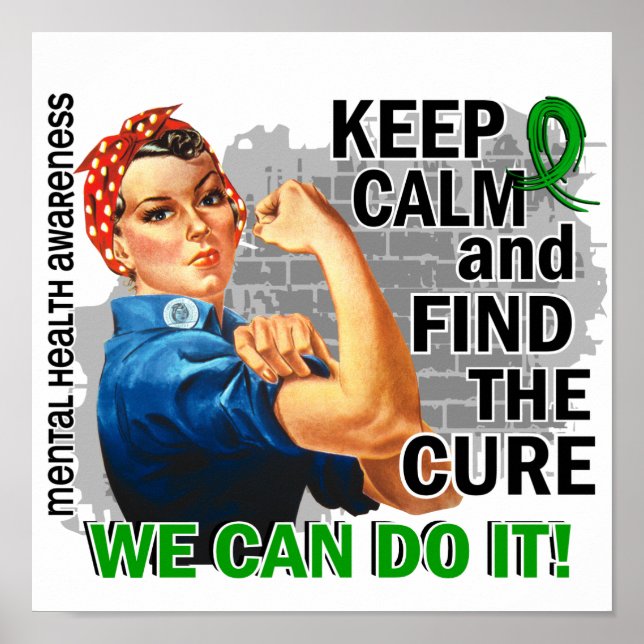 Póster Rosie Keep Calm Mental Health.png (Frente)