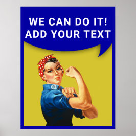 Poster Rosie The Riveter