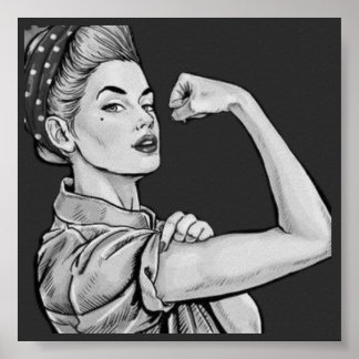 Poster rosie the riveter
