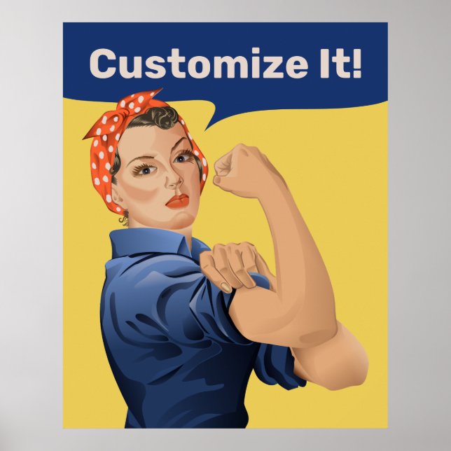Poster Rosie the Riveter (Frente)