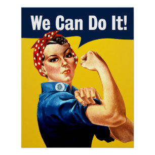 Póster Rosie the Riveter