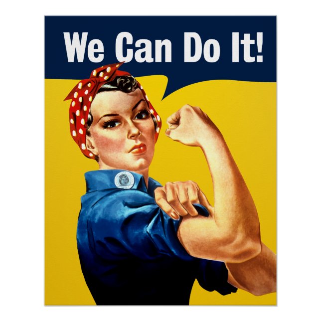 Póster Rosie the Riveter | (Frente)