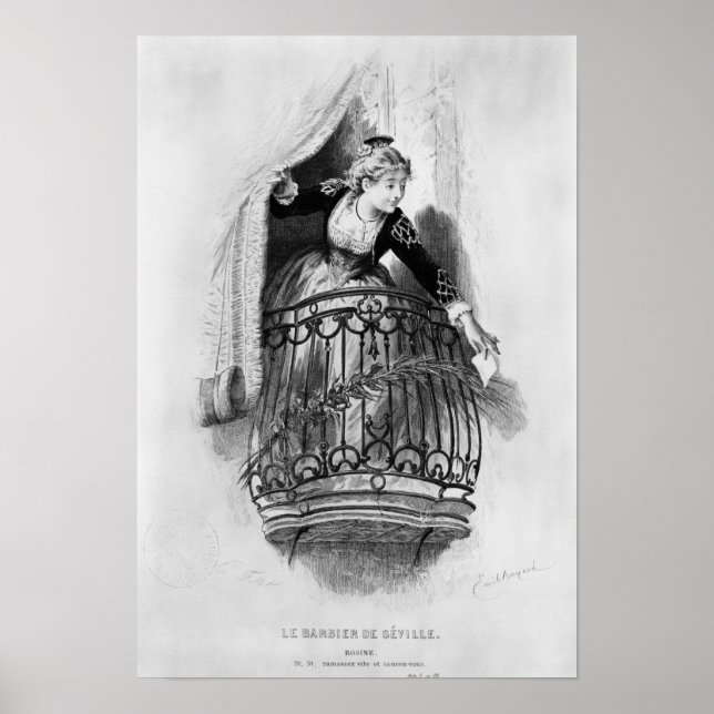 Póster Rosina (Frente)