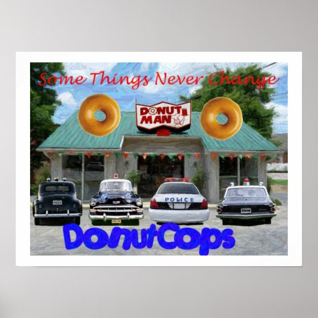 Poster Rosquinha Cops 2 (Frente)