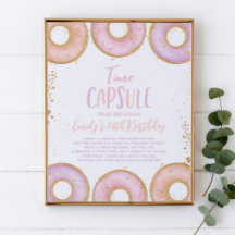 Rosquinha Cresce Aniversário Horário da Cápsula Po