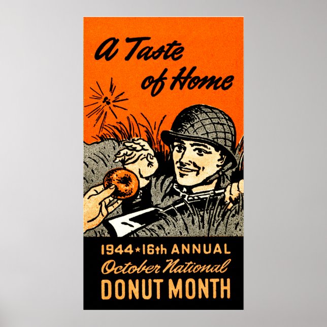 Póster rosquinha de 1944 (Frente)
