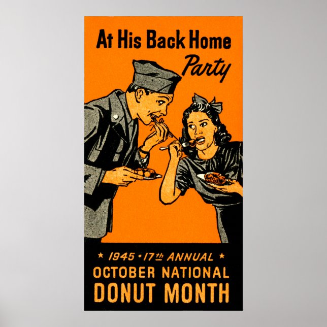 Poster rosquinha de 1945 (Frente)