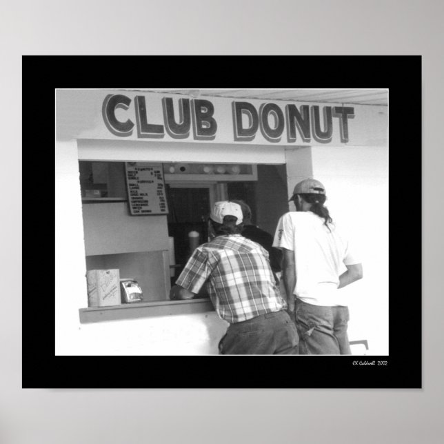 Poster Rosquinha de clube (Frente)