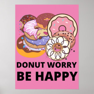 Poster Rosquinha Preocupada