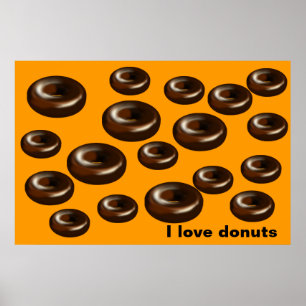 Póster Rosquinhas para o pai