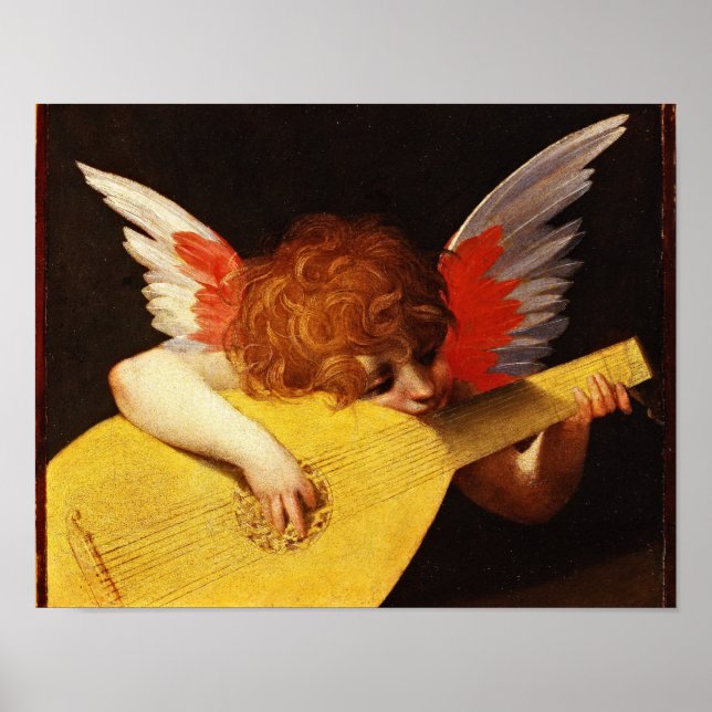 Poster Rosso Fiorentino - Anjo Musical (Frente)
