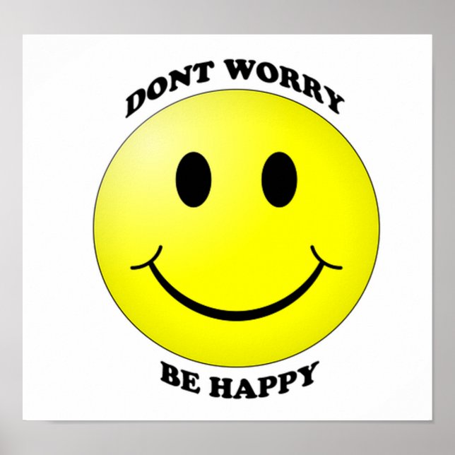 Poster Rosto Feliz (Frente)