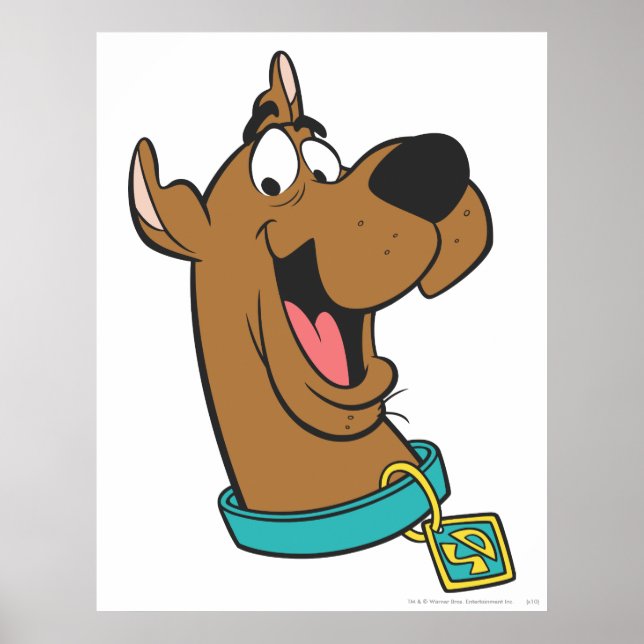 Poster Rosto Feliz Scooby-Doo (Frente)