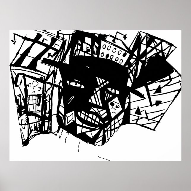 POSTER ROSTO LINHA (Frente)