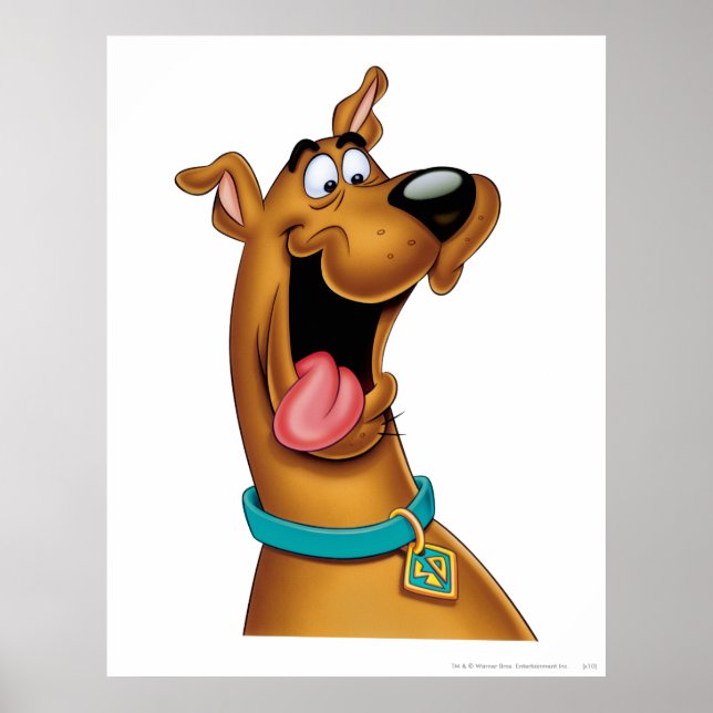 Poster Rosto Scooby-Doo Excitado (Frente)