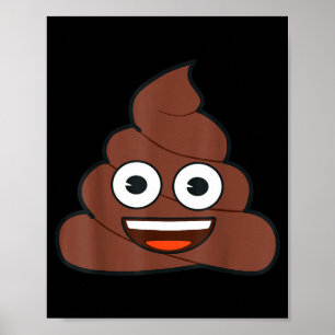 Poster Rosto Sorridente Amarelo Feliz Emoji Op