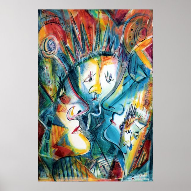 Poster Rostos (Frente)