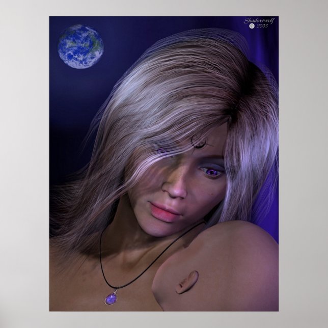 Póster Rostos da Deusa - A Mãe (Frente)