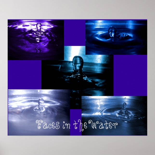 Póster Rostos na Água (Frente)