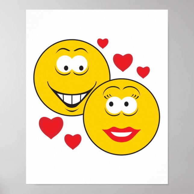 Poster Rostos no Amor de São Valentim (Frente)
