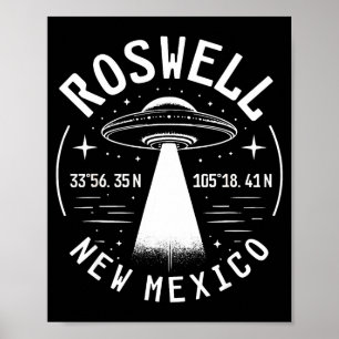 Poster Roswell Novo México Alien Ufo Área 51