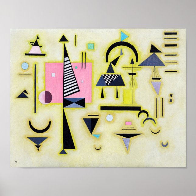 Poster Rosy Definitivo, Wassily Kandinsky (Frente)