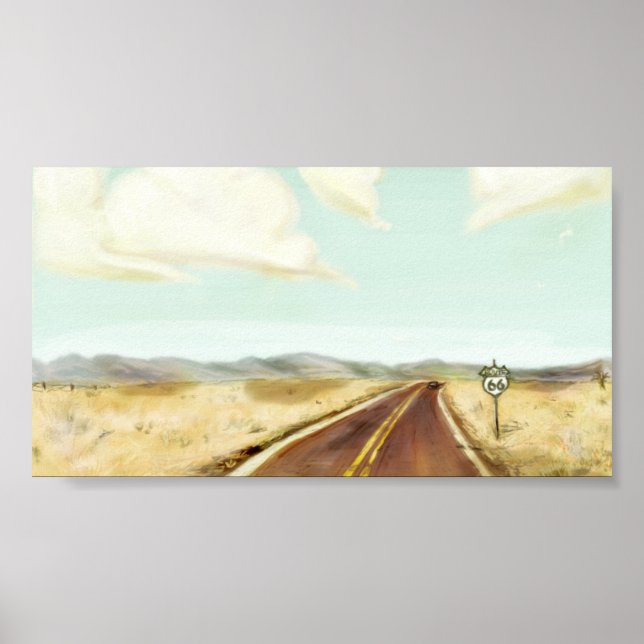 Poster Rota 66 (Frente)