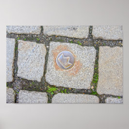 Poster Rota de coroação, Bratislava, Eslováquia