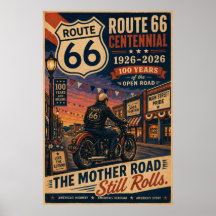Rota Retro 66 Centenário Motociclista