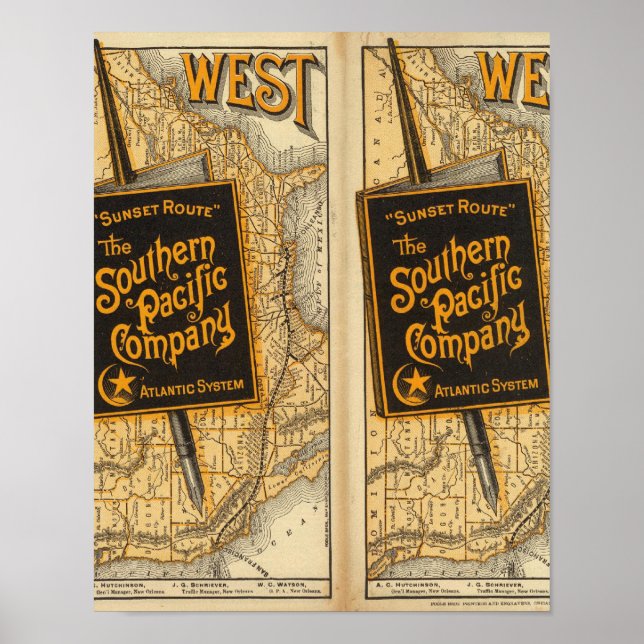 Póster Rota Sunset (Frente)