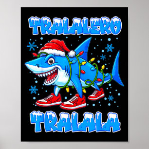 Poster Rotação Cerebral Italiana de Natal Engraçada para