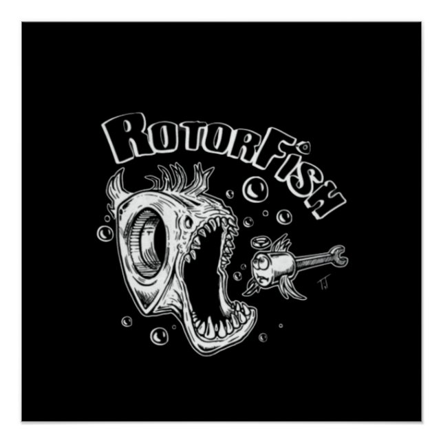 Póster Rotação de espadarte (Frente)