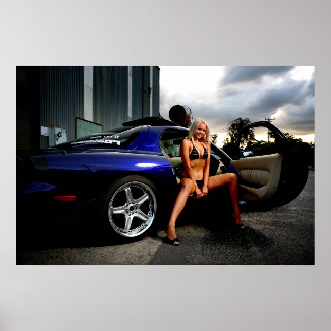 Póster Rotary Girl (Frente)