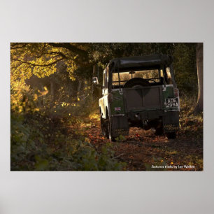 Póster Rotas de outono