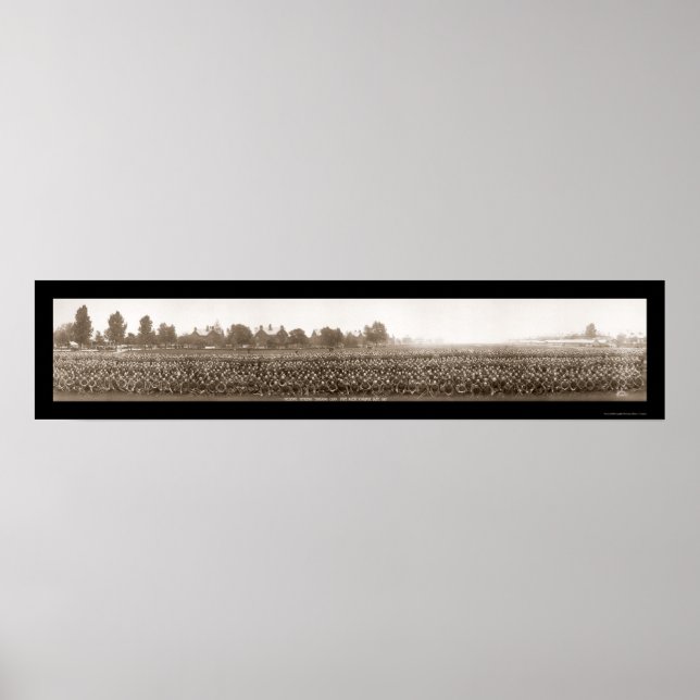 Póster ROTC Fort Myer WI Foto 1917 (Frente)