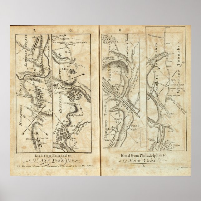 Póster Roteiro 2 da Filadélfia para Nova Iorque (Frente)