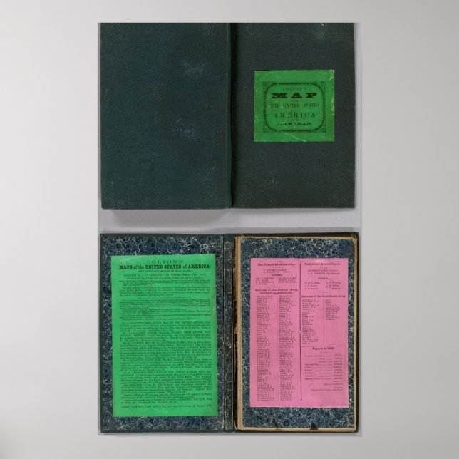 Póster Roteiro do Caminho de Ferro e Condado de Colton, E (Frente)