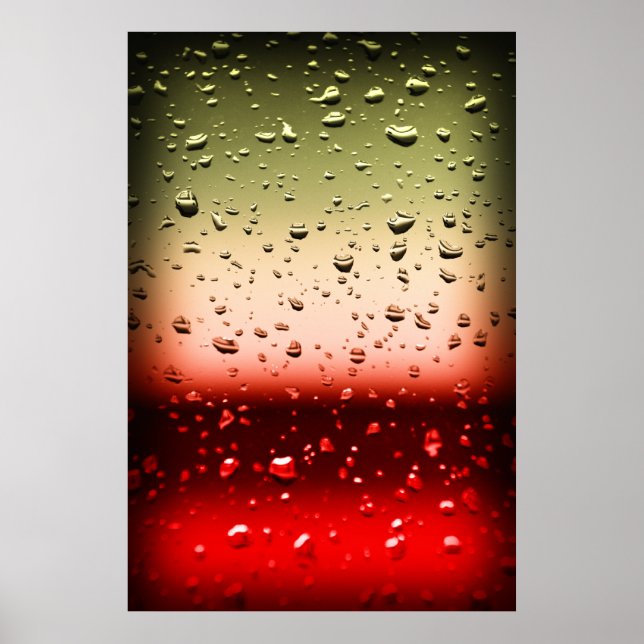 Poster Rothko na chuva (Frente)