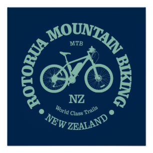 Póster Rotorua (MTB)