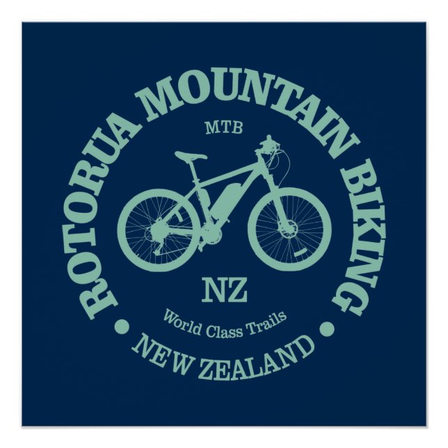 Póster Rotorua (MTB) (Frente)