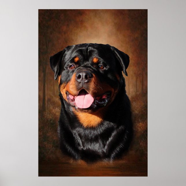 Póster Rottweiler (Frente)