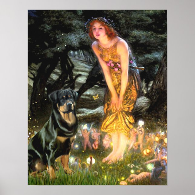 Poster Rottweiler (# 3) - Eve do Médio (Frente)