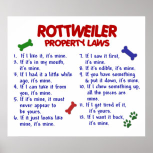 PÓSTER ROTTWEILER PL2