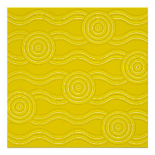 Póster Rótulo de arte original