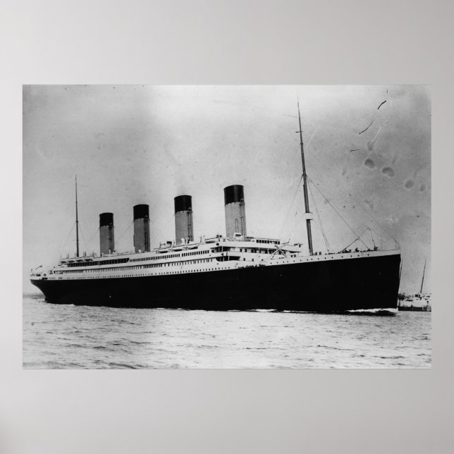Poster Roubador de Passageiros Titanic RMS (Frente)
