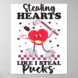 Poster Roubando Corações Como Eu Roubo Disco de Hockey Fu