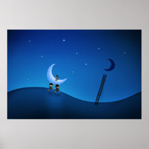 Póster Roubaram A Lua (Versão 2008)