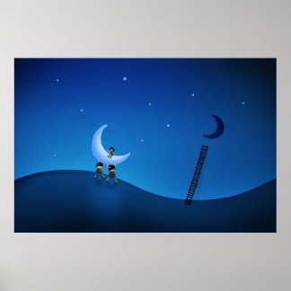 Póster Roubaram A Lua (Versão 2008)