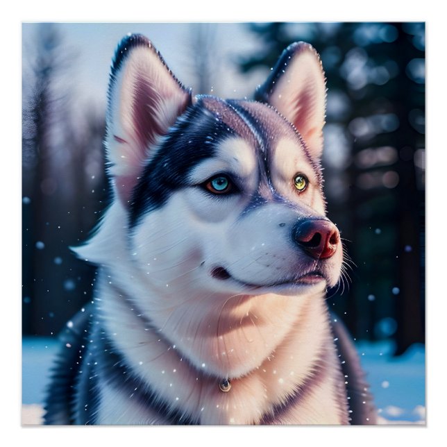 Póster Rouco para o inverno (Frente)